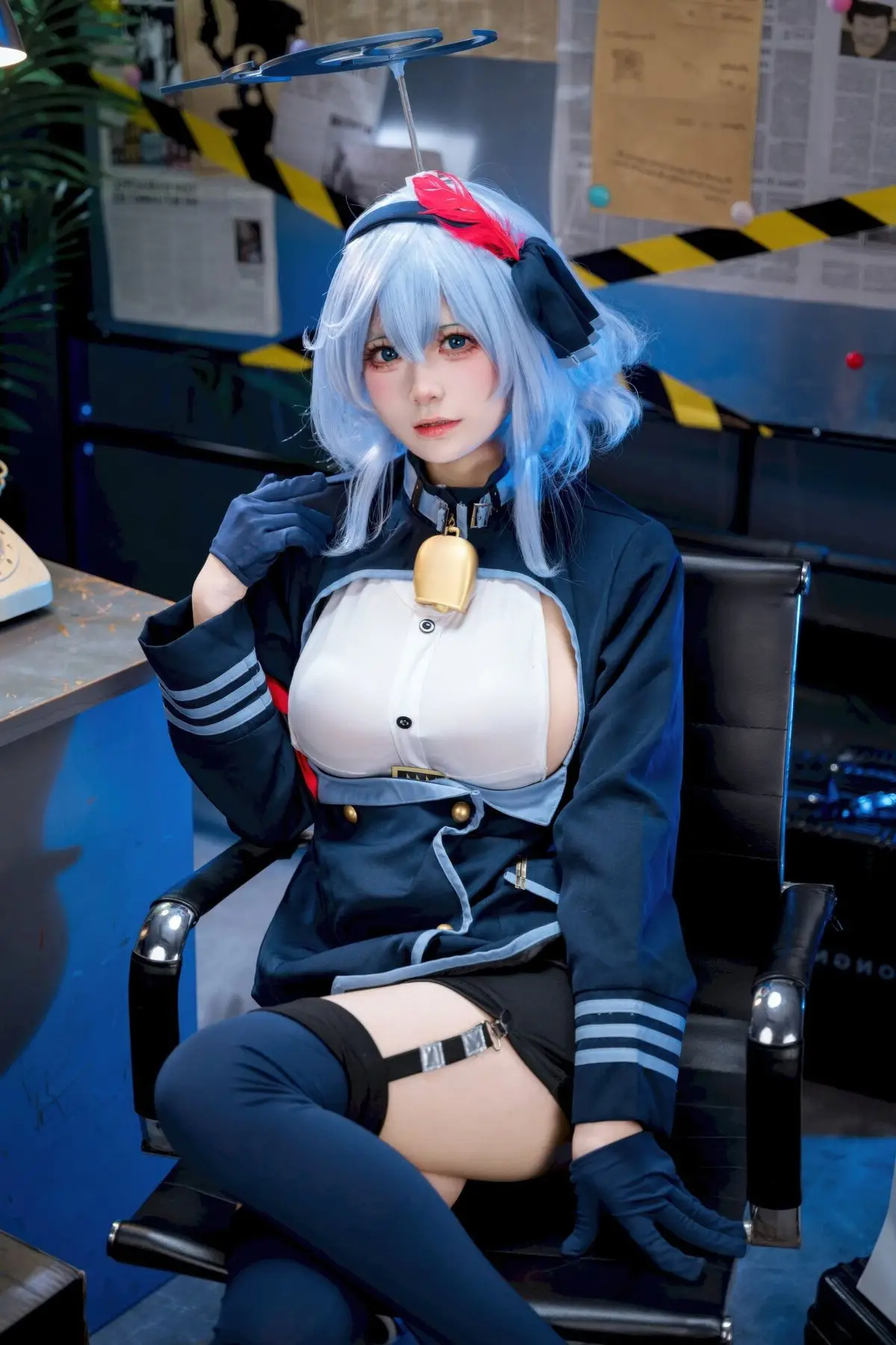 Captivating Amau Ako (Blue Archive) Cosplay by Jiu Qi Miao: Professional, Alluring & Game-Perfect!