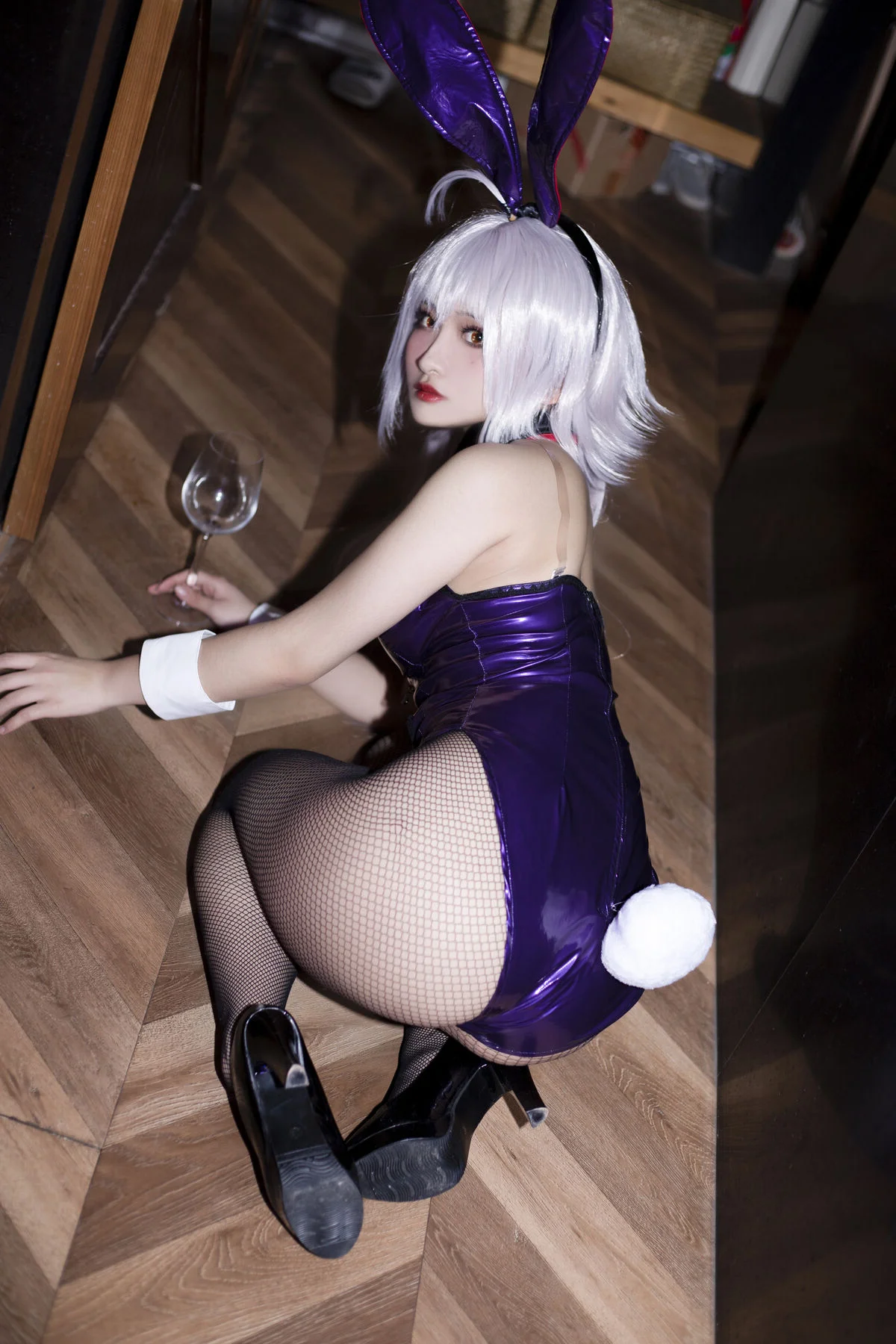 Stunning FGO Consort Yu Cosplay by Luo Li Lolisama in a Creative Maid Bikini Aesthetic - Fate/Grand Order Fan Art Photography