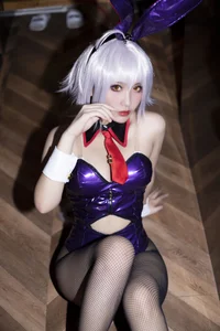 Stunning FGO Consort Yu Cosplay by Luo Li Lolisama in a Creative Maid Bikini Aesthetic - Fate/Grand Order Fan Art Photography - image 17