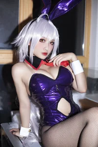 Stunning FGO Consort Yu Cosplay by Luo Li Lolisama in a Creative Maid Bikini Aesthetic - Fate/Grand Order Fan Art Photography - image 5