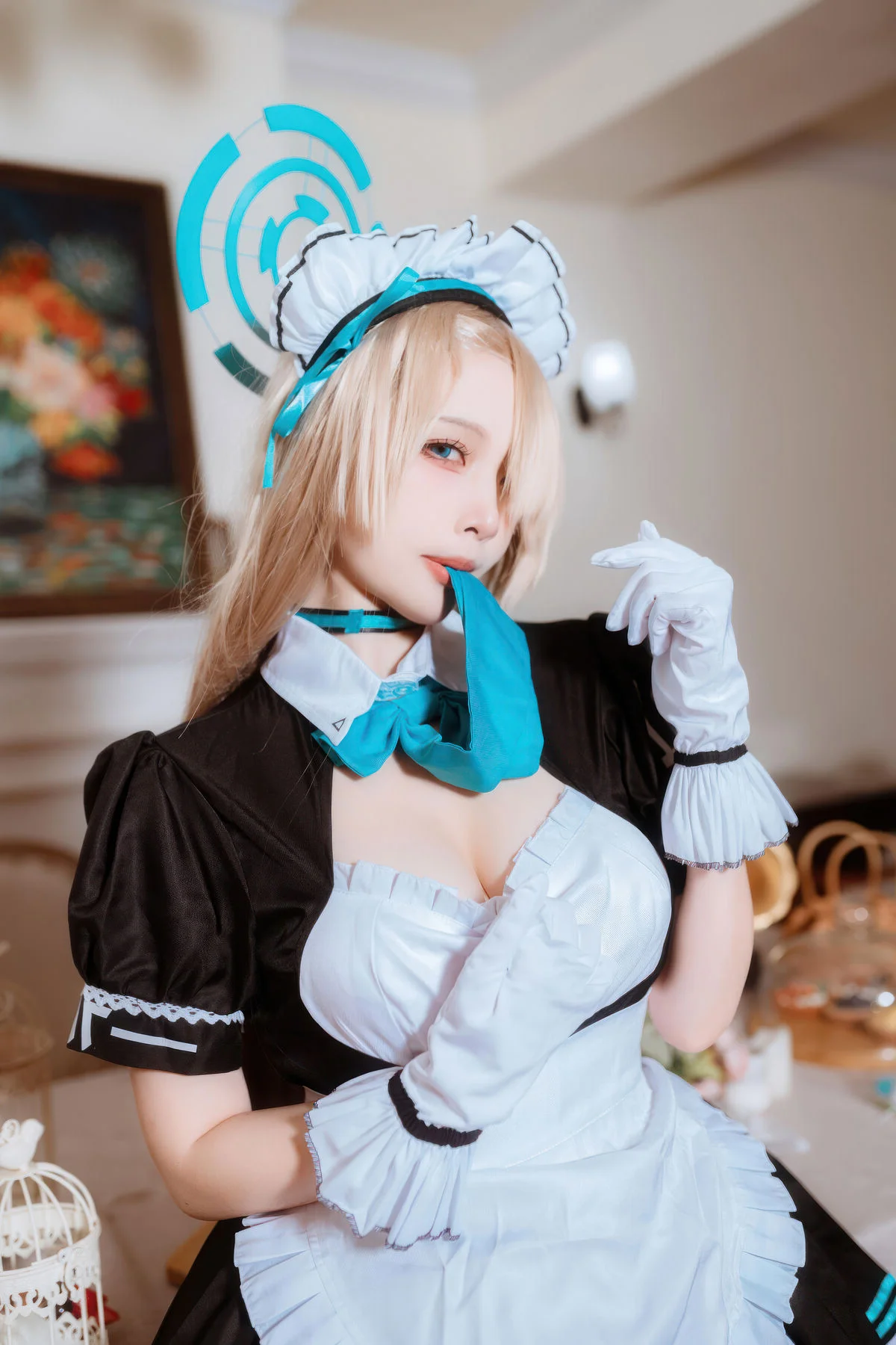Stunning Blue Archive Asuna Ichinose Maid Cosplay by Er Zuo Nisa – 31 High-Quality Images Collection (Ref: 32e48b24)