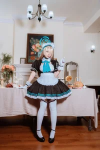 Stunning Blue Archive Asuna Ichinose Maid Cosplay by Er Zuo Nisa – 31 High-Quality Images Collection (Ref: 32e48b24) - image 5