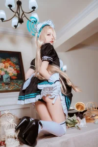 Stunning Blue Archive Asuna Ichinose Maid Cosplay by Er Zuo Nisa – 31 High-Quality Images Collection (Ref: 32e48b24) - image 7