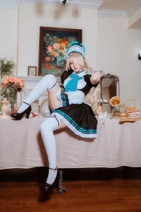 Stunning Blue Archive Asuna Ichinose Maid Cosplay by Er Zuo Nisa – 31 High-Quality Images Collection (Ref: 32e48b24) - image 15