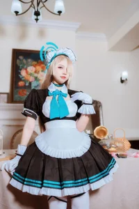 Stunning Blue Archive Asuna Ichinose Maid Cosplay by Er Zuo Nisa – 31 High-Quality Images Collection (Ref: 32e48b24) - image 6