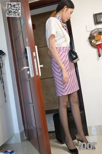 IESS Elegant Flight Attendant Series: West Watermelon and Lemon Peel Hosiery Photography - image 7