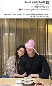 Actress Huong Giang Teases New Romance on Valentine's Day - image 3