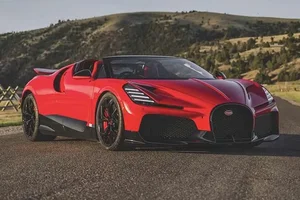 Rare Bugatti W16 Mistral Hypercar with Low Mileage Listed for Sale - image 5