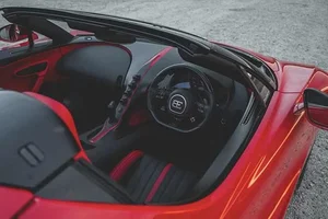 Rare Bugatti W16 Mistral Hypercar with Low Mileage Listed for Sale - image 7