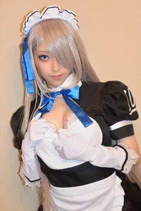 Akichi as Maid Asun: A Captivating Cosplay Gallery of Beauty and Artistry - image 54