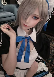 Akichi as Maid Asun: A Captivating Cosplay Gallery of Beauty and Artistry - image 35