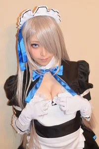Akichi as Maid Asun: A Captivating Cosplay Gallery of Beauty and Artistry - image 47