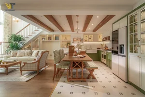 Duplex Souvenir: Elegant French Country Style in Ho Chi Minh City - image 34