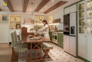 Duplex Souvenir: Elegant French Country Style in Ho Chi Minh City - image 27