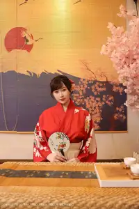 Li Gin En Irene (No.10624) Shines in Red Kimono: Captivating Asian Beauty by XiuRen秀人网 - image 25