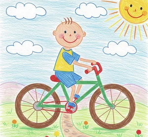 Rustic Bicycle Art Gallery: 154+ Beautiful Drawings - image 25