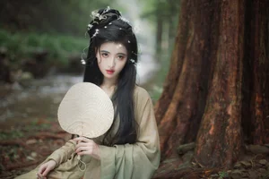 YiTuYu Art Language Vol.9451: Captivating Portraits of Dang Chu Jiao Ren Jia Xiao Tian Tian - image 16