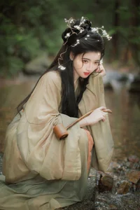 YiTuYu Art Language Vol.9451: Captivating Portraits of Dang Chu Jiao Ren Jia Xiao Tian Tian - image 4