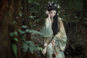 YiTuYu Art Language Vol.9451: Captivating Portraits of Dang Chu Jiao Ren Jia Xiao Tian Tian - image 15