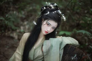 YiTuYu Art Language Vol.9451: Captivating Portraits of Dang Chu Jiao Ren Jia Xiao Tian Tian - image 11