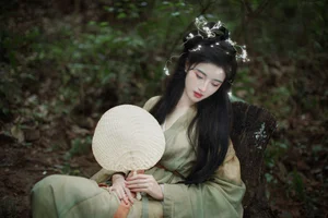 YiTuYu Art Language Vol.9451: Captivating Portraits of Dang Chu Jiao Ren Jia Xiao Tian Tian - image 10
