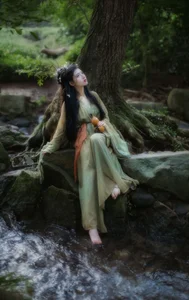 YiTuYu Art Language Vol.9451: Captivating Portraits of Dang Chu Jiao Ren Jia Xiao Tian Tian - image 8