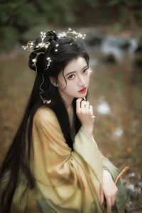 YiTuYu Art Language Vol.9451: Captivating Portraits of Dang Chu Jiao Ren Jia Xiao Tian Tian - image 12