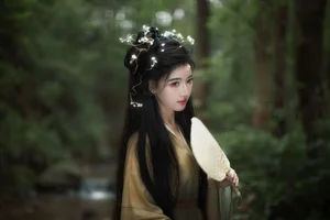 YiTuYu Art Language Vol.9451: Captivating Portraits of Dang Chu Jiao Ren Jia Xiao Tian Tian - image 9