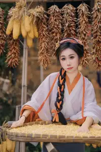 Discover Shen Xuan Mei's Grace in Hanfu Amidst Ancient Village Charm - YiTuYu Vol.8713 - image 4