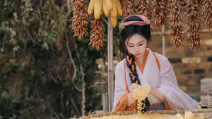 Discover Shen Xuan Mei's Grace in Hanfu Amidst Ancient Village Charm - YiTuYu Vol.8713 - image 13