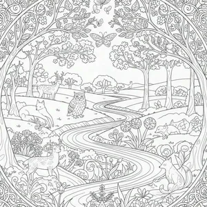 152+ Nature Coloring Pages for Kids: Creative Educational Activities and Printables - image 21