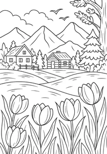 152+ Nature Coloring Pages for Kids: Creative Educational Activities and Printables - image 9