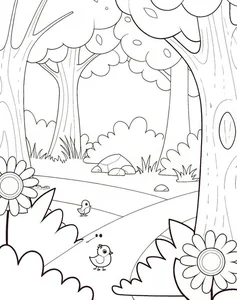 152+ Nature Coloring Pages for Kids: Creative Educational Activities and Printables - image 2