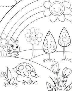 152+ Nature Coloring Pages for Kids: Creative Educational Activities and Printables - image 30