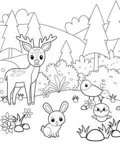 152+ Nature Coloring Pages for Kids: Creative Educational Activities and Printables - image 10