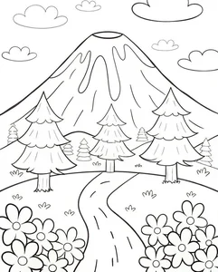 152+ Nature Coloring Pages for Kids: Creative Educational Activities and Printables - image 25