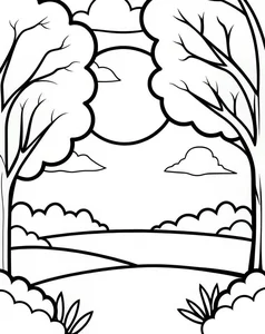 152+ Nature Coloring Pages for Kids: Creative Educational Activities and Printables - image 5