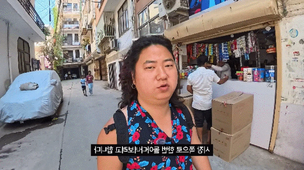 Viral Korean Traveler Explores Incredible India in Traditional Women's Attire: A Unique Journey of Cultural Immersion and Humor