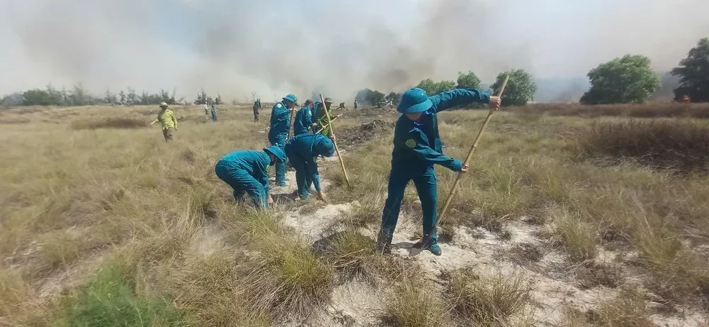 Massive Forest Fires in Quang Tri Province Amid Intense Heatwave