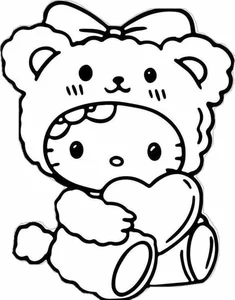 91+ Cute Line Art Stickers: Minimalist Uncolored Aesthetic Designs for Journaling - image 11