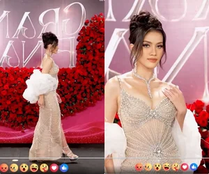 Miss Grand International 2023 Finals: Red Carpet Highlights of Minh Kien and Kieu Loan - image 9