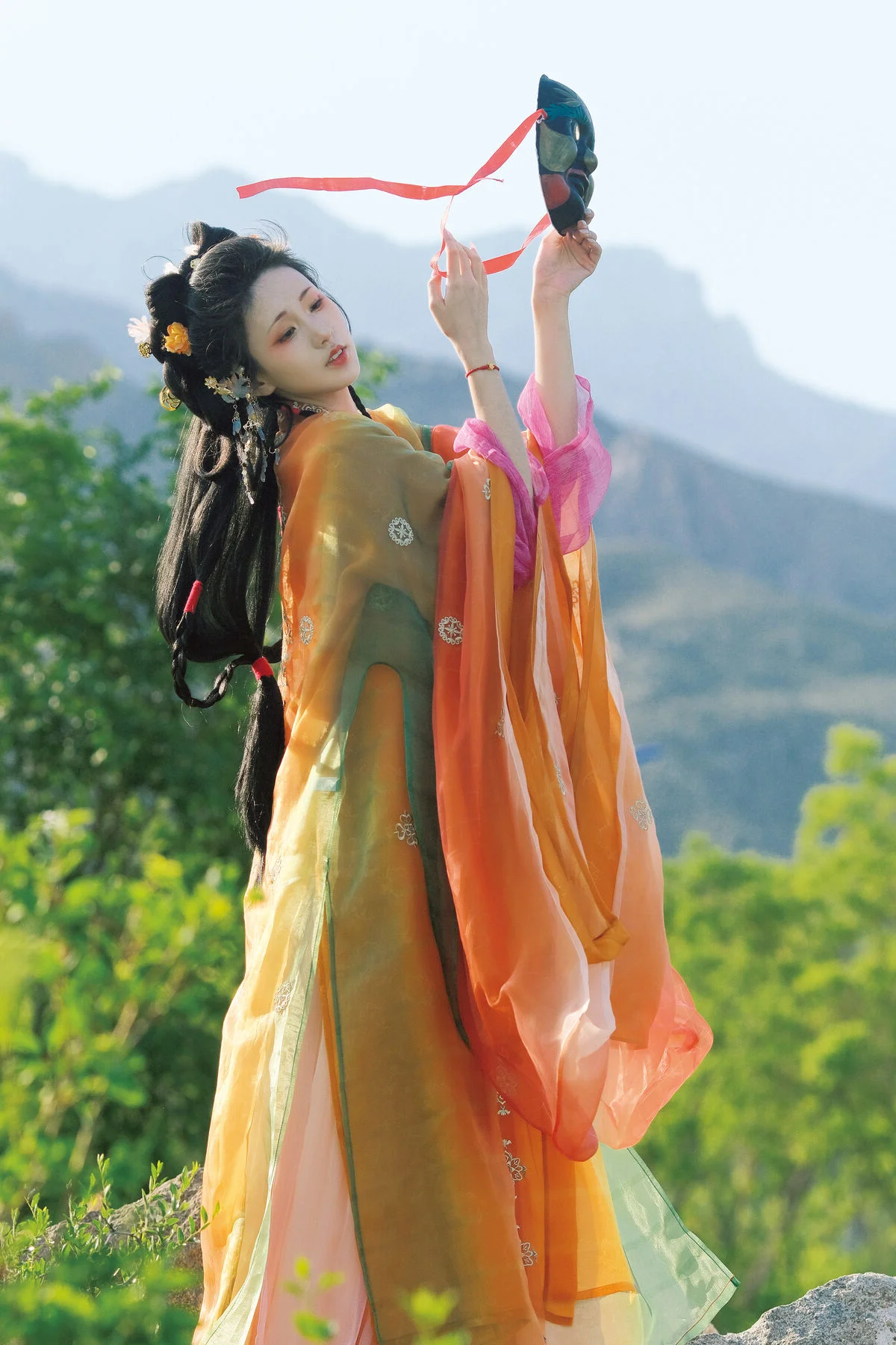 Artistic Vision in YiTuYu Art Language Vol.7269 with Model Zhao Min