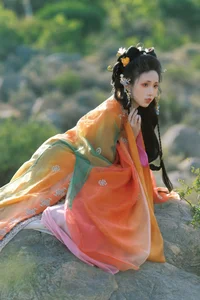 Artistic Vision in YiTuYu Art Language Vol.7269 with Model Zhao Min - image 6