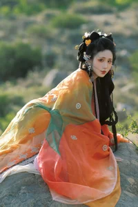 Artistic Vision in YiTuYu Art Language Vol.7269 with Model Zhao Min - image 8