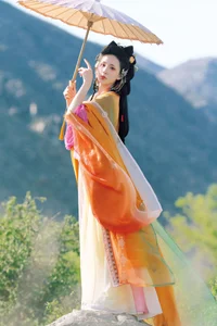 Artistic Vision in YiTuYu Art Language Vol.7269 with Model Zhao Min - image 0