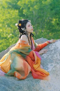 Artistic Vision in YiTuYu Art Language Vol.7269 with Model Zhao Min - image 5