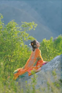 Artistic Vision in YiTuYu Art Language Vol.7269 with Model Zhao Min - image 11