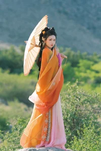 Artistic Vision in YiTuYu Art Language Vol.7269 with Model Zhao Min - image 2