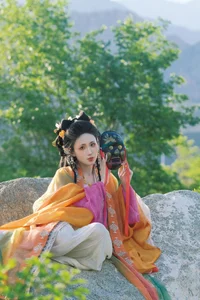 Artistic Vision in YiTuYu Art Language Vol.7269 with Model Zhao Min - image 16