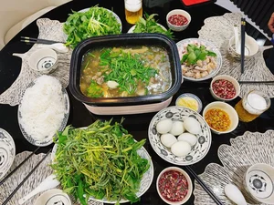Phuong Oanh Shares Homemade Hotpot and Blood Pudding Recipe: Shark Binh Reacts - image 1